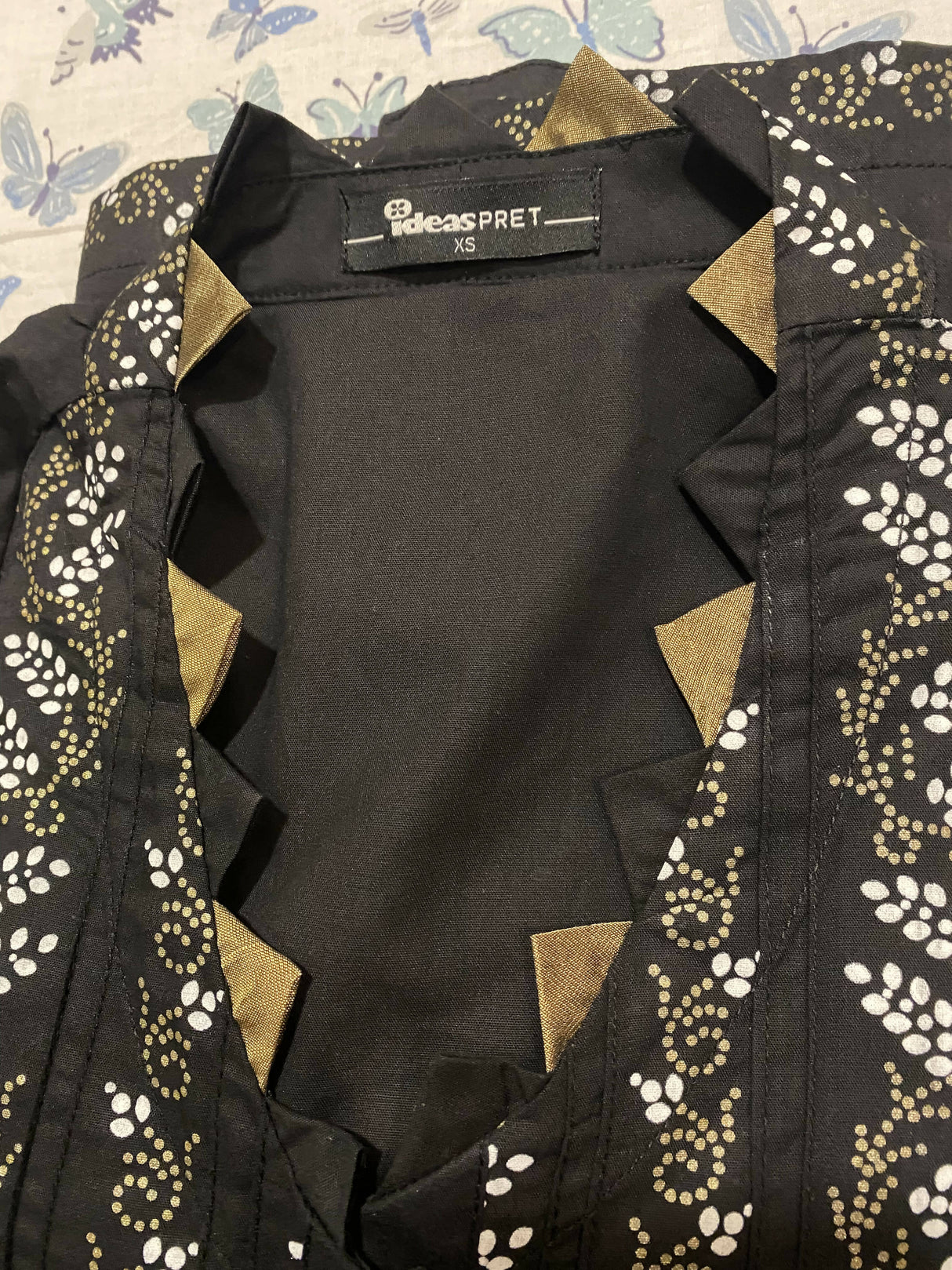 Ideas By GulAhmed | Black Kurta | Women Branded Kurta | XSmall | New