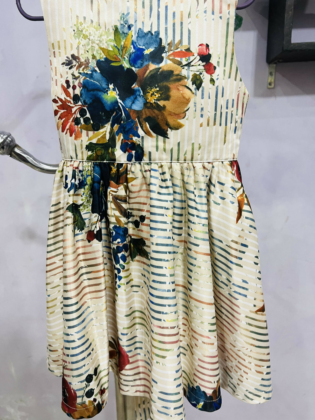 Minnie Minors | Floral Frock | Kids | Girls Skirts & Dresses | 1 to 2 Yrs | Worn Once