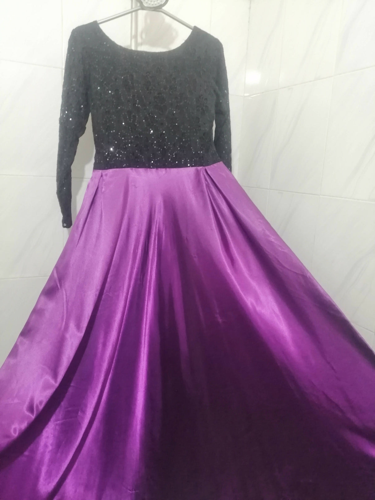 Long Silk Maxi | Women Frocks & Maxis | Small | Worn Once