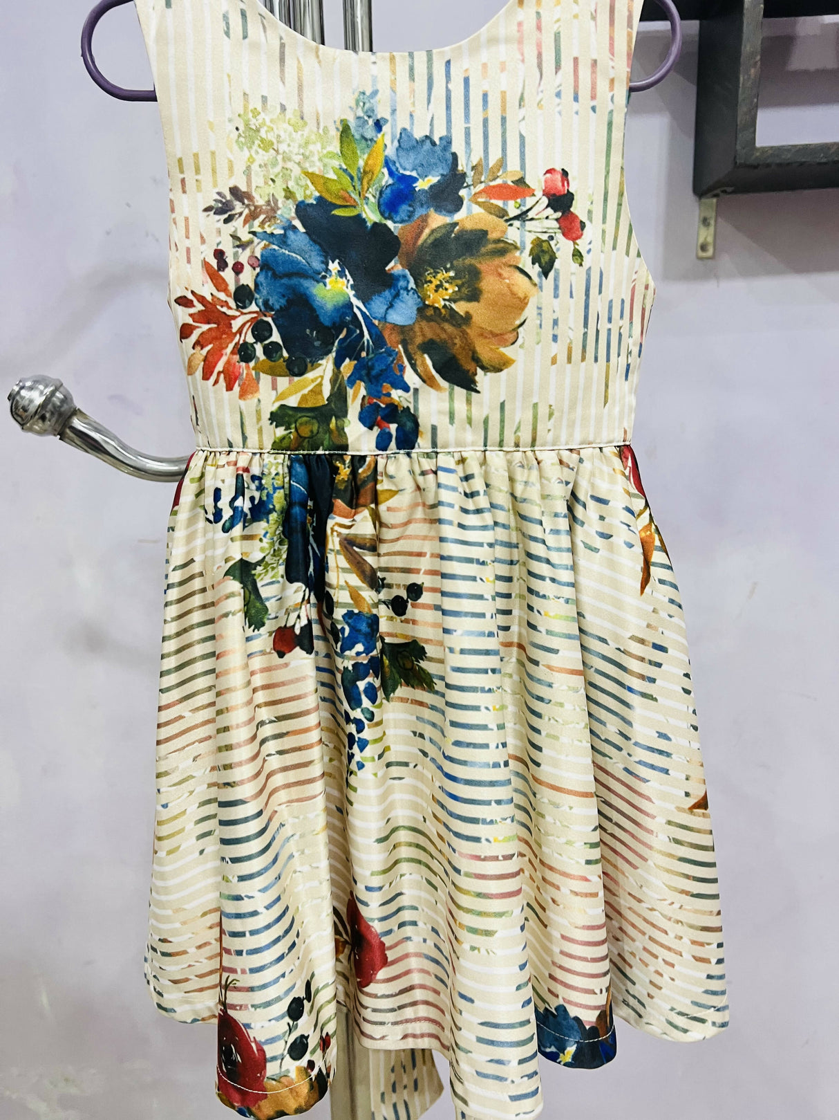 Minnie Minors | Floral Frock | Kids | Girls Skirts & Dresses | 1 to 2 Yrs | Worn Once