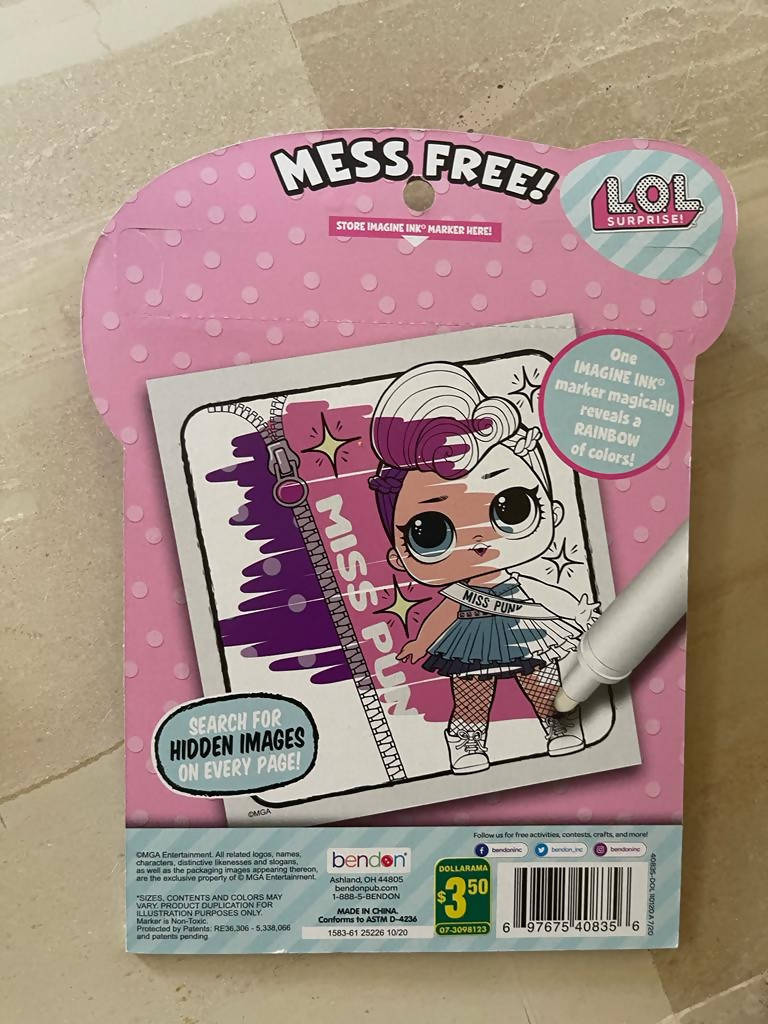 LOL Surprise Activity Marker Book | Gifts & Stationary | For Your Home | Preloved