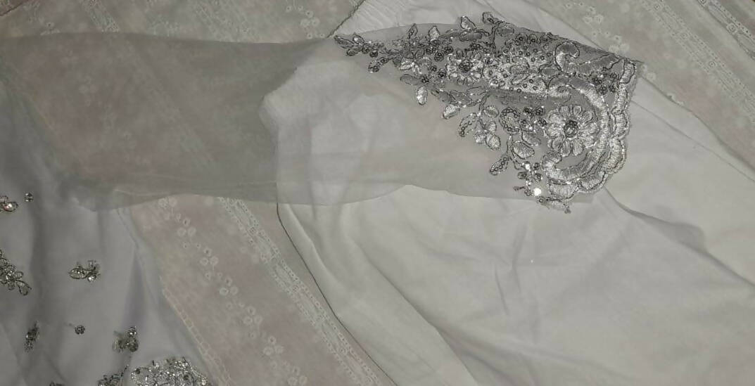 White Frock | Women Frocks & Maxis | Medium | Worn Once