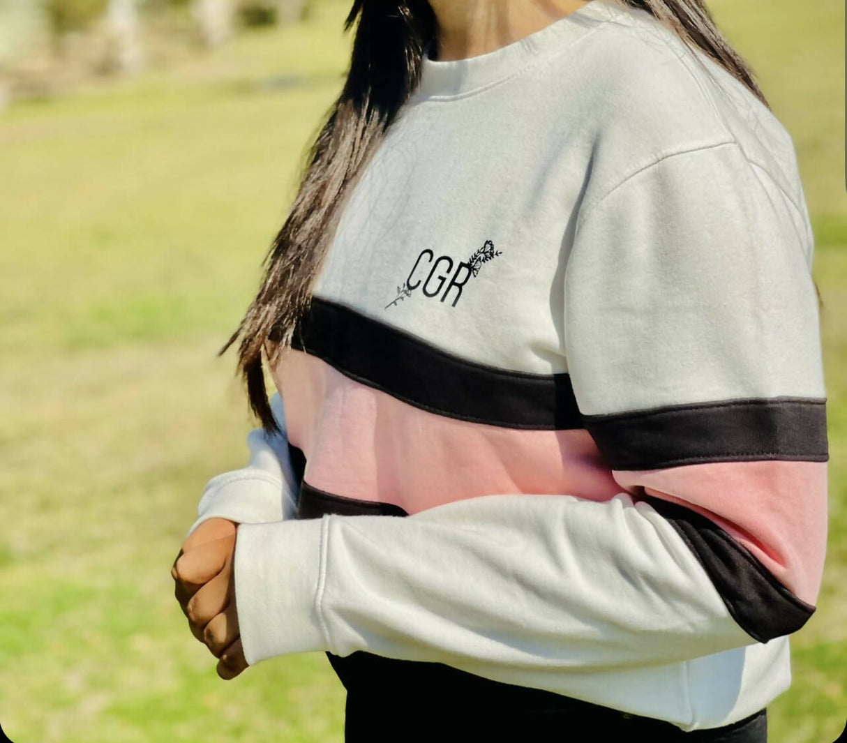 Cougar | Sweatshirt White | Women Tops & Shirts | All Size | Worn Once