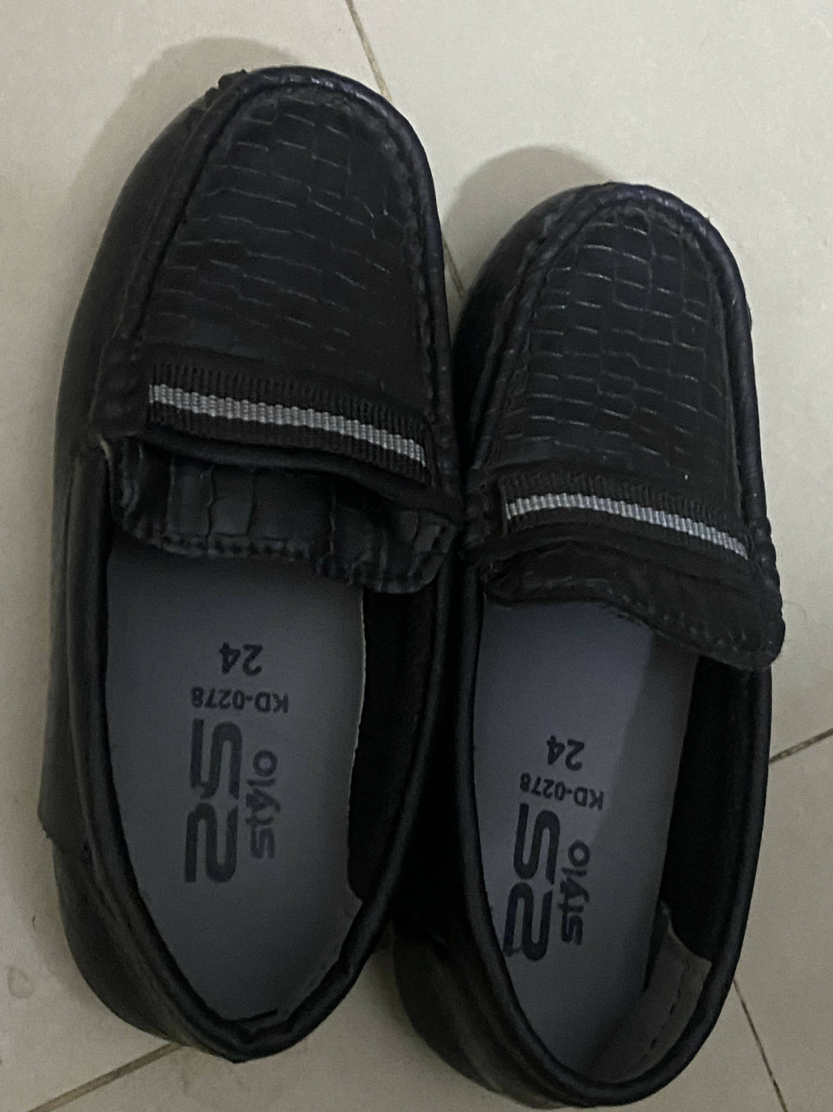 Black Shoes | Size: 24 | Kids | Boys Shoes & Accessories | Worn Once