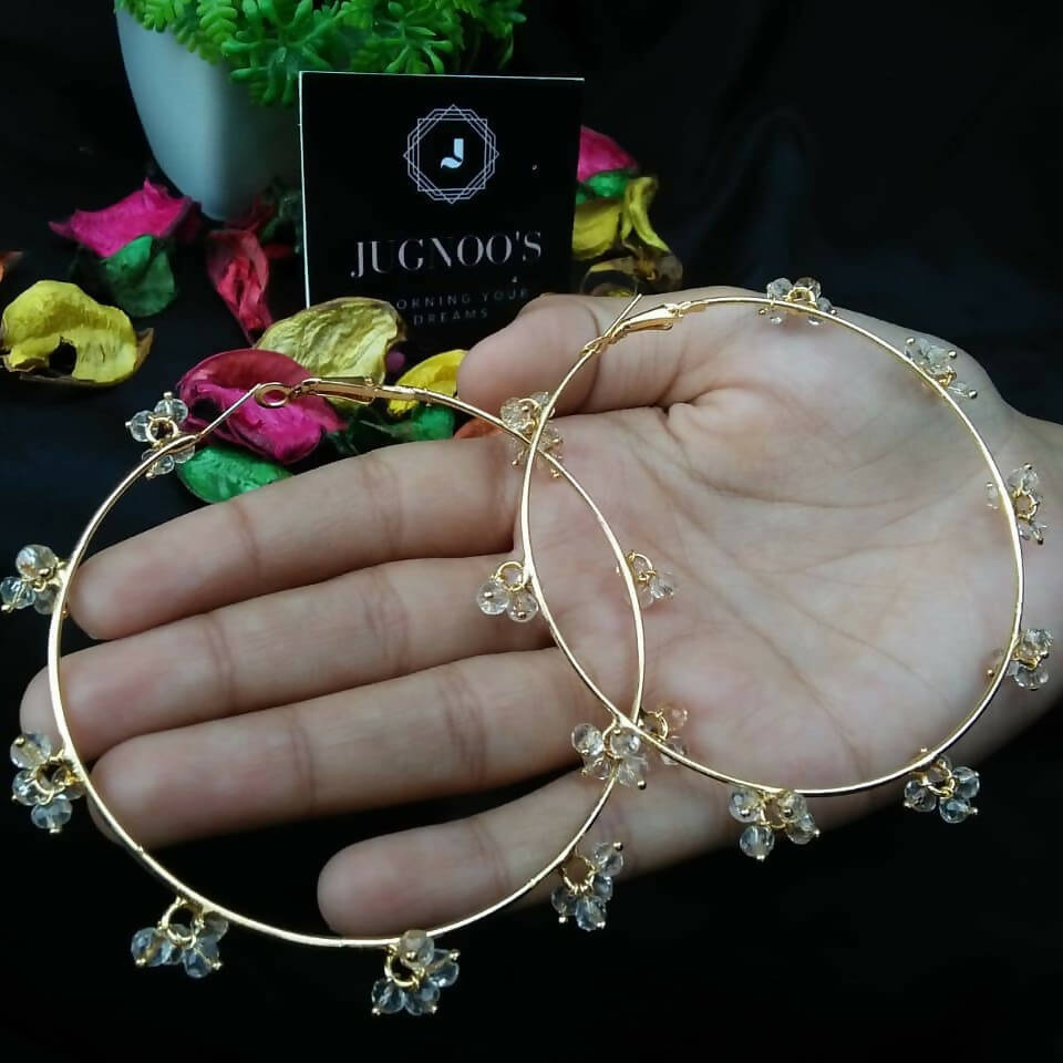 Pearl Hoops | Women Jewelry | New