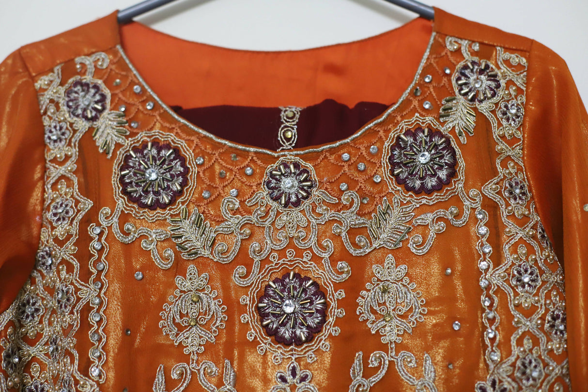 Embroidered Suit | Women Locally Made Formals | Medium | Worn Once