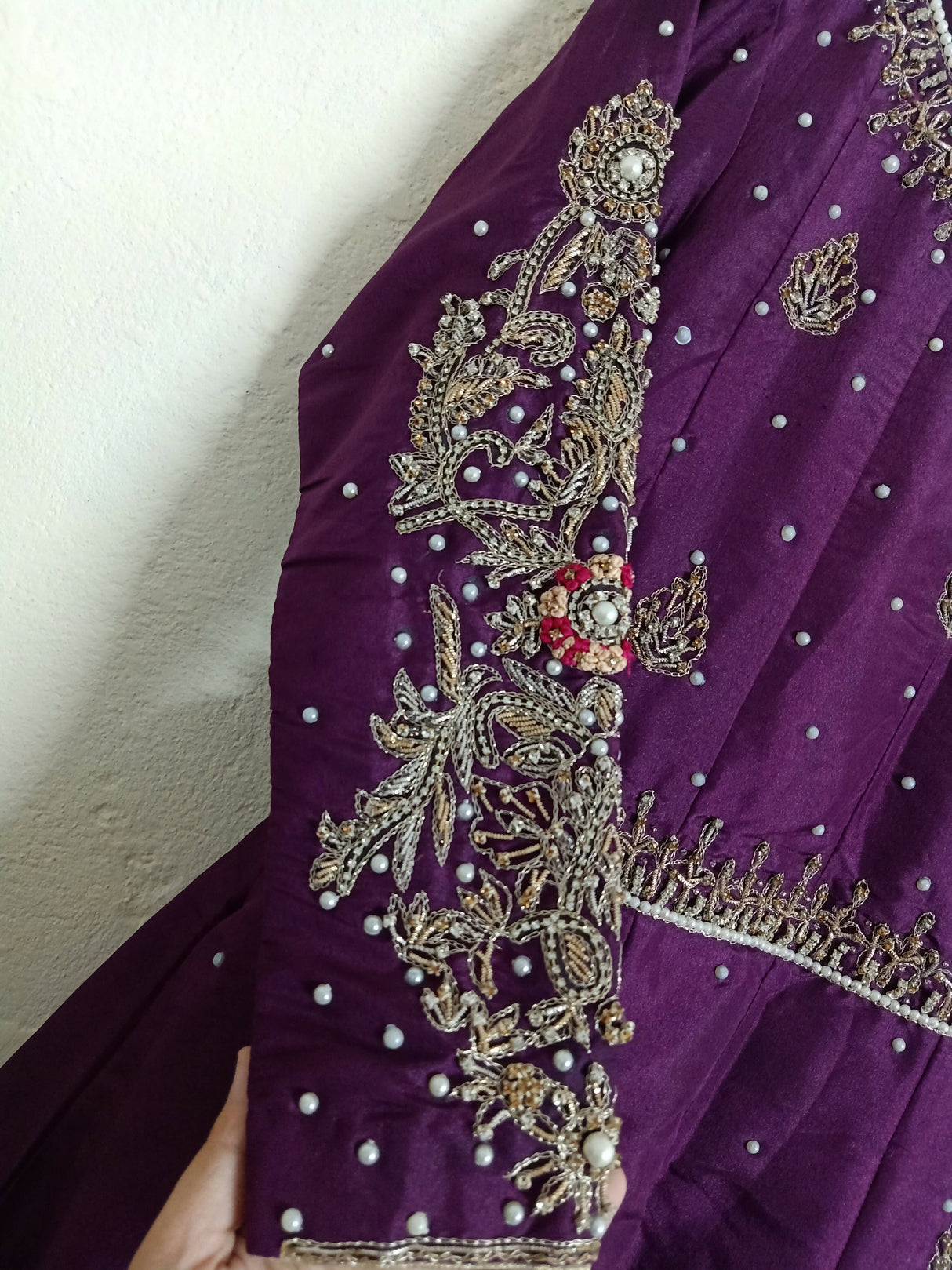 Beautiful purple Maxi | Women Frocks & Maxis | Small | Worn Once