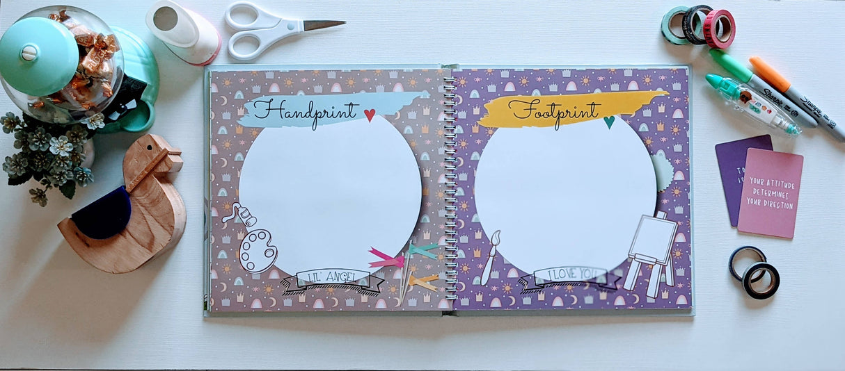 Tiny & Mighty Baby Memory Books | Children's Books| Size: 10x10| New