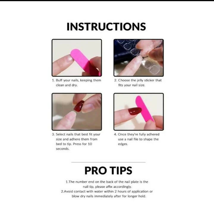 SHEIN | 24pcs short square Fake Nails | Women Beauty | Brand New