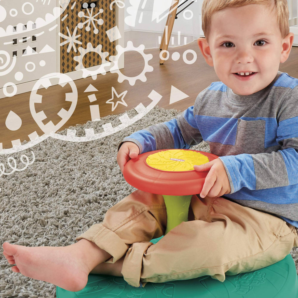 Sit 'n Spin Toy | Kids | Toys & Baby Gear | Age: 18 Months+ | New
