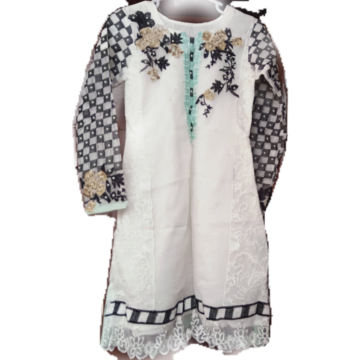 Formal white 3 piece stitch suit | Women Formals | Preloved