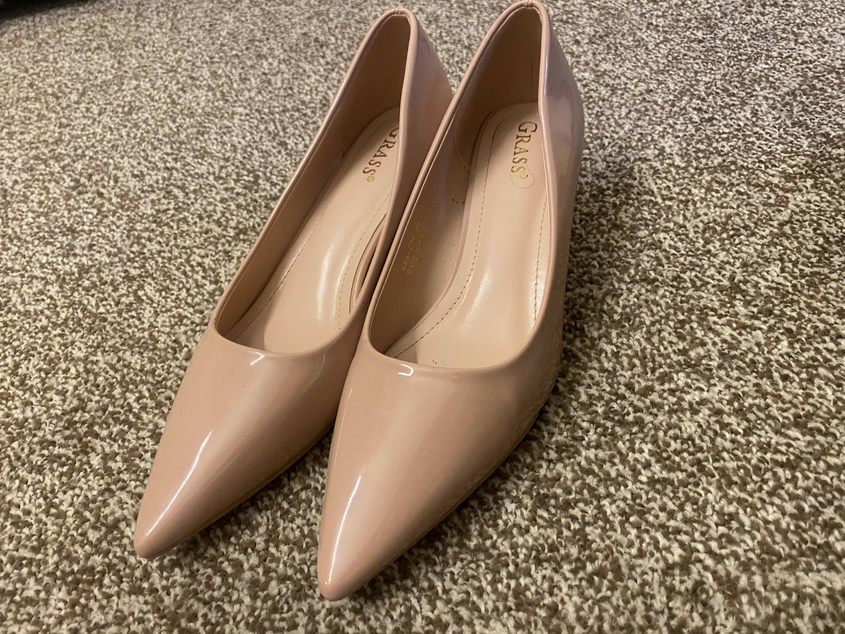 پیچ ہیلس | خواتین کے جوتے | ایک بار پہنا۔