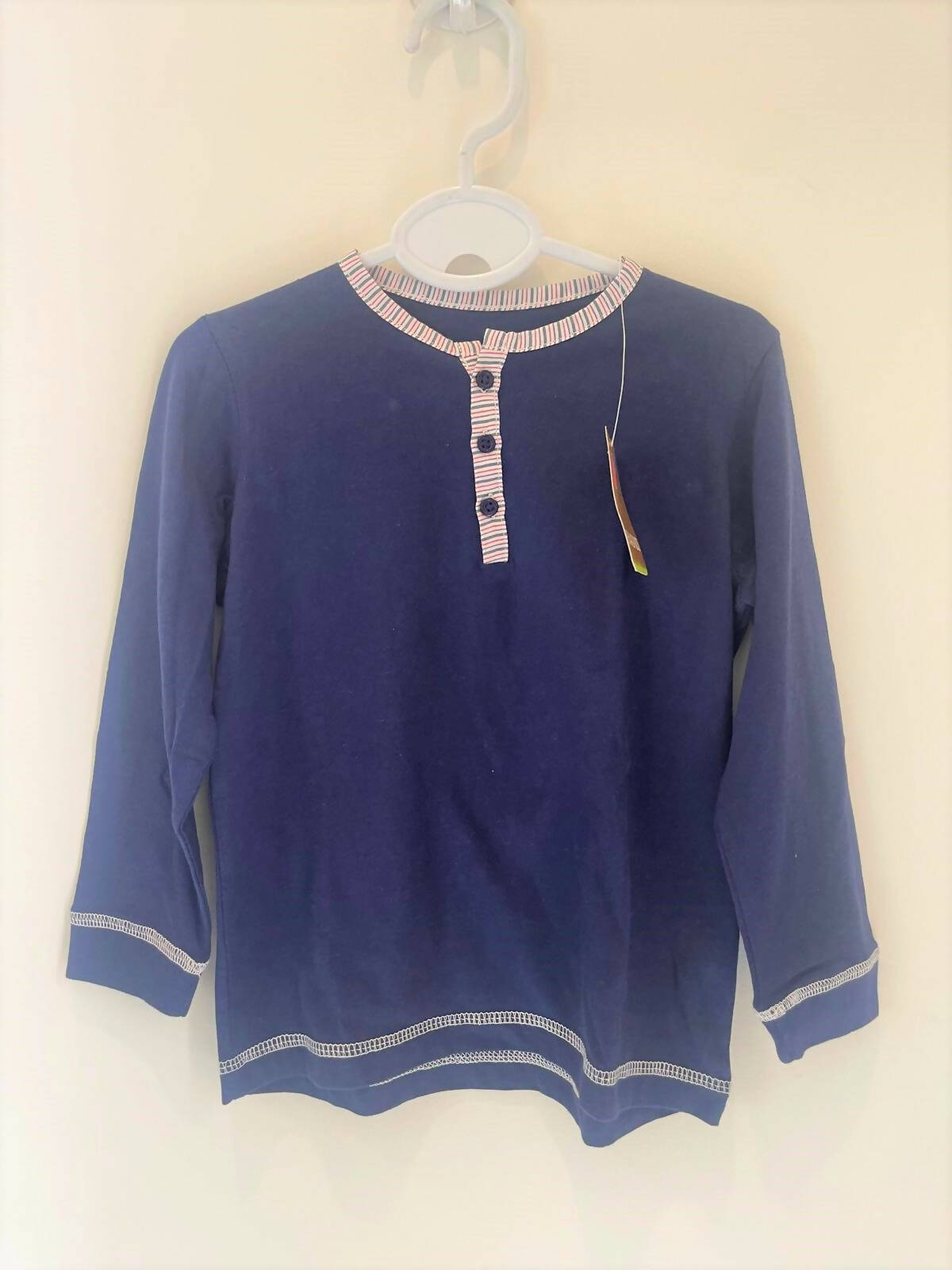 Khaadi | Blue Shirt | Boys Tops & Shirts | Size 3-4 years | Brand New with Tags