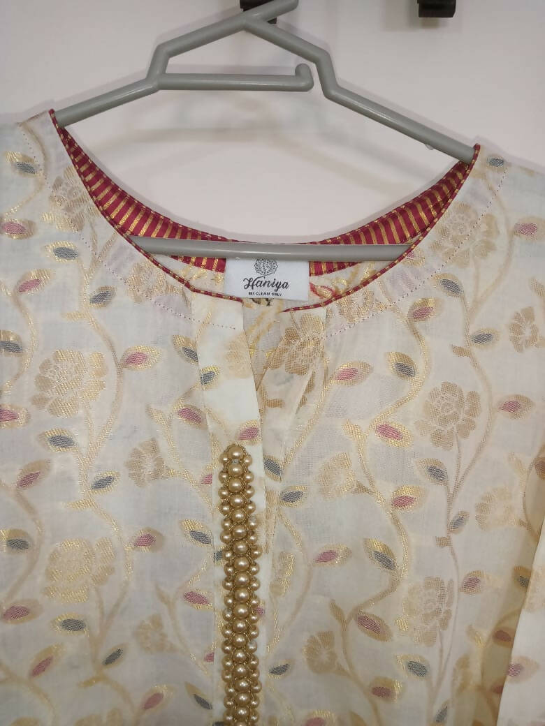 Off-white Kurta | Women Locally Made Kurta | X Large | New