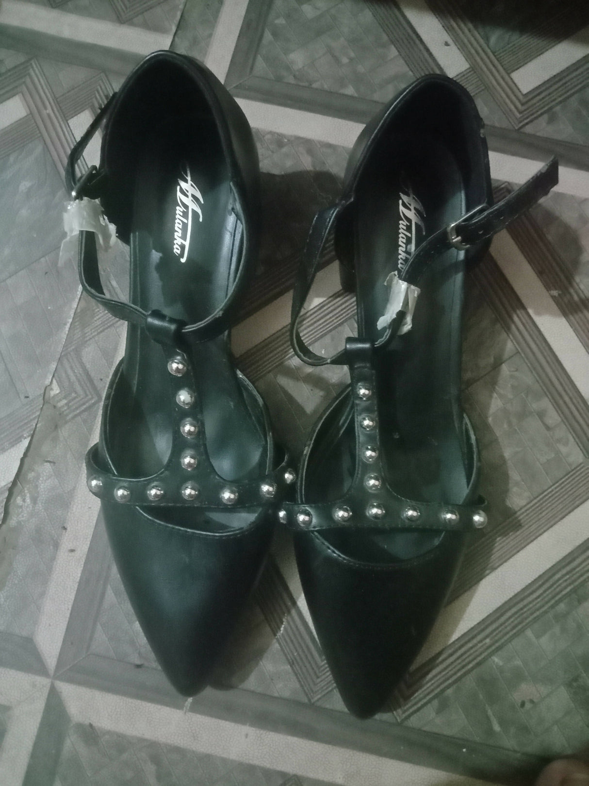 Imported Black Shoes | Women Shoes | Heels | Size: 39 | New