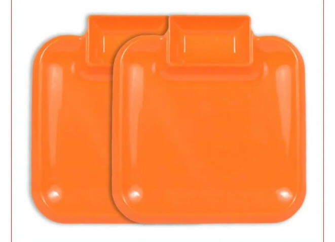 Pack of 2 square shape snack plates | For Your Home | Brand New with Tags
