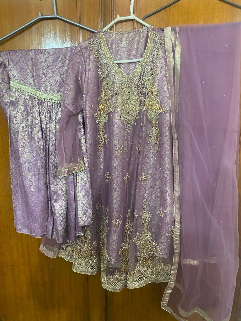 Heavy Fancy Suit | Women Locally Made Formals | Small | Worn Once