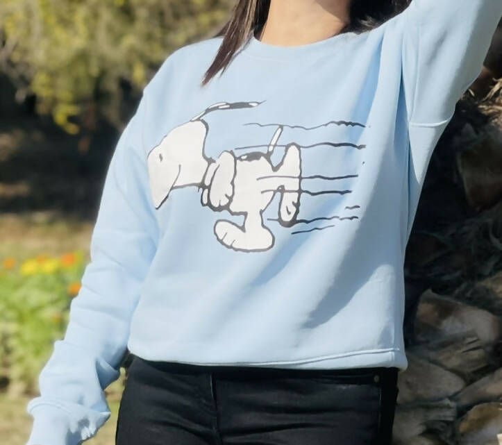 Cougar | Sweatshirt Sky-blue | Women Tops & Shirts | All Sizes | Worn Once