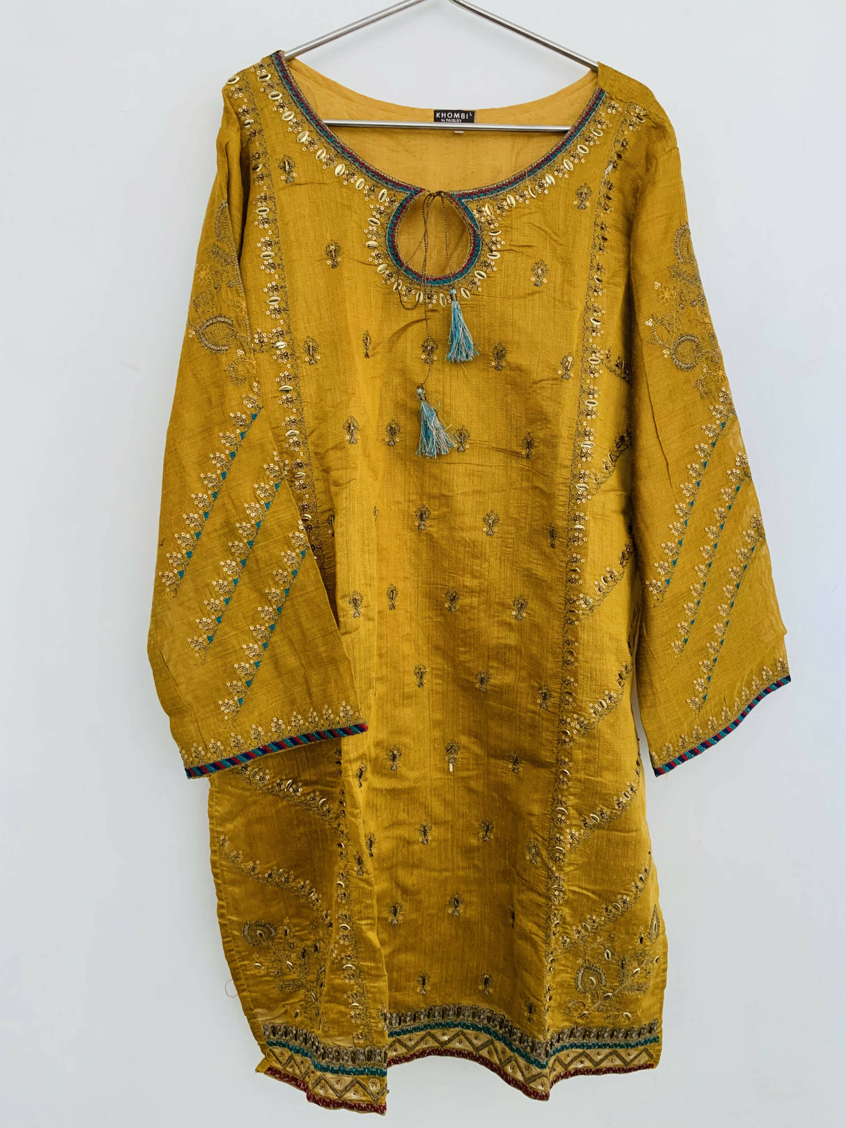 3 PC embroidered suit | Women Locally Made Kurta | Large | New