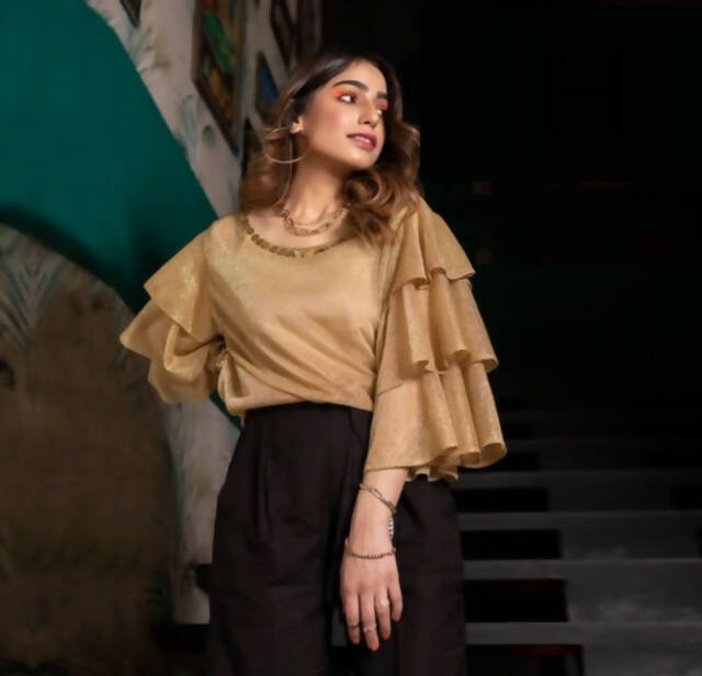Rang Ja | Golden Moon Light | Women Tops & Shirts | New