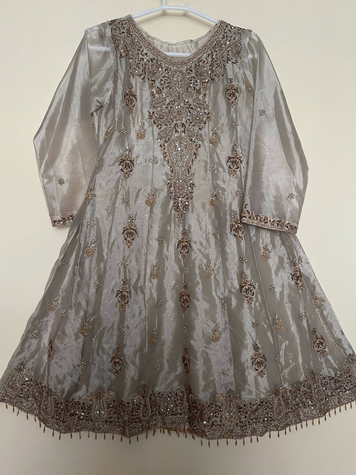 Stunning Hazel Gold Suit | Women Frocks & Maxis | Small | Preloved