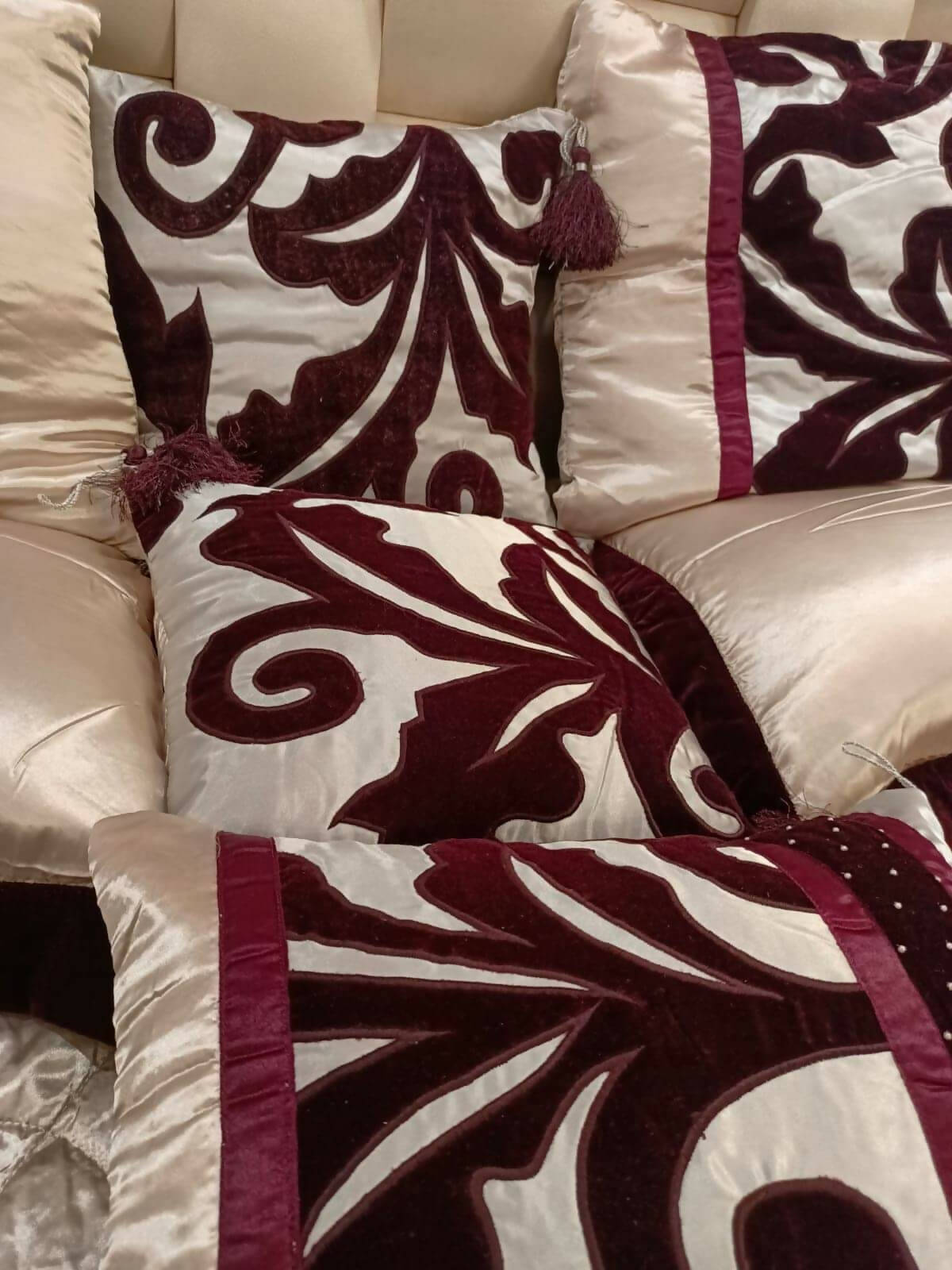 Sheikhanis Original Bridal Bedsheet |For Your Home | Large | Worn Once