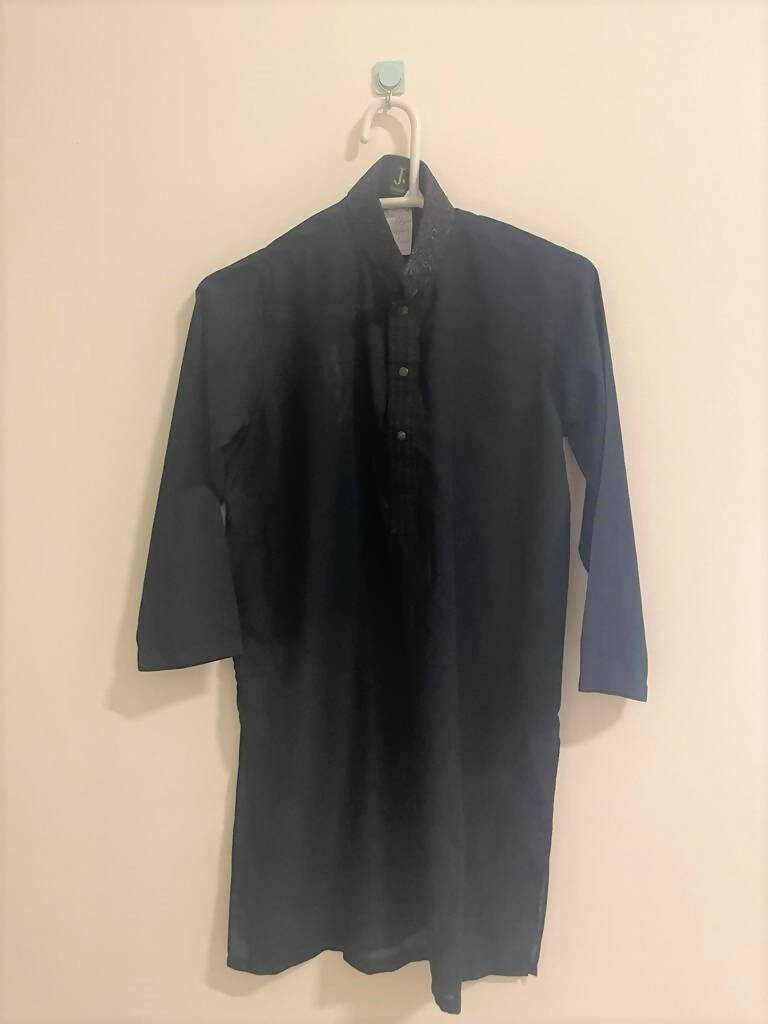 Junaid Jamshed | Black Kurta | Boys Shalwar Kameez | Preloved