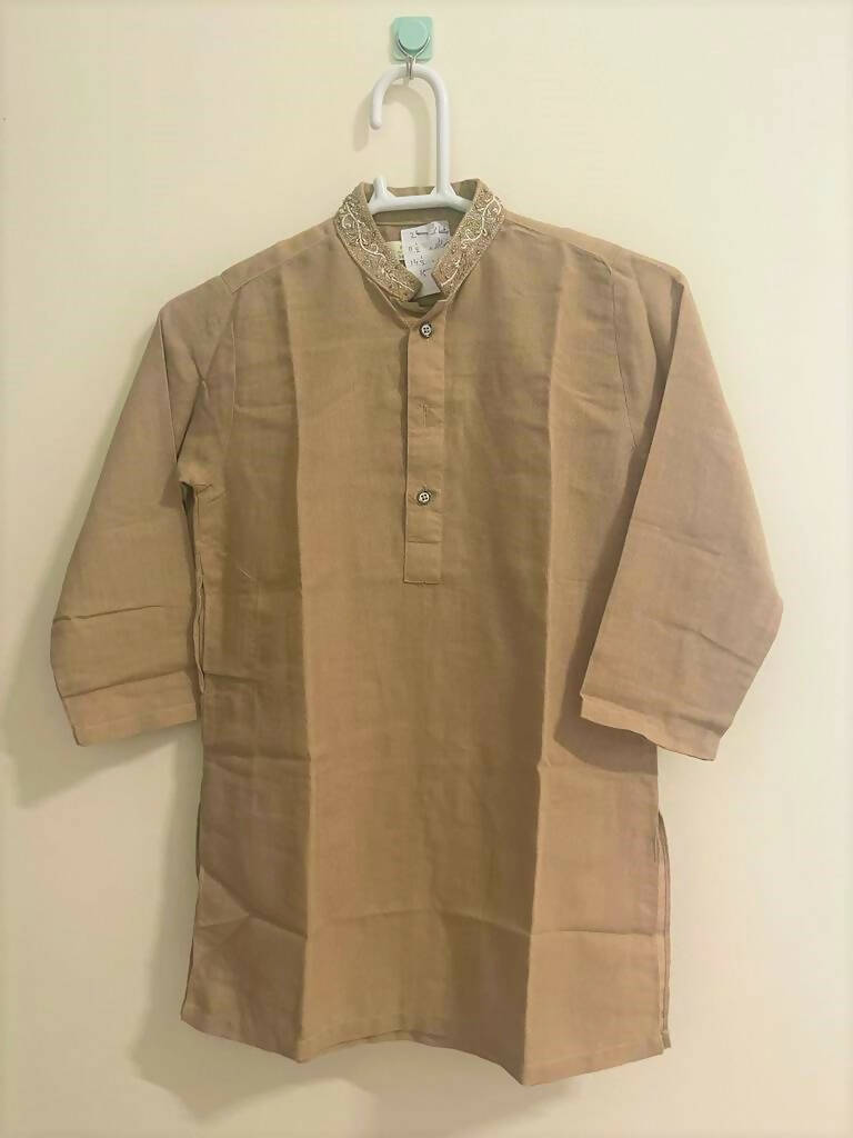 Brown Kurta (5-6 years) | Boys Shalwar Kameez | Preloved