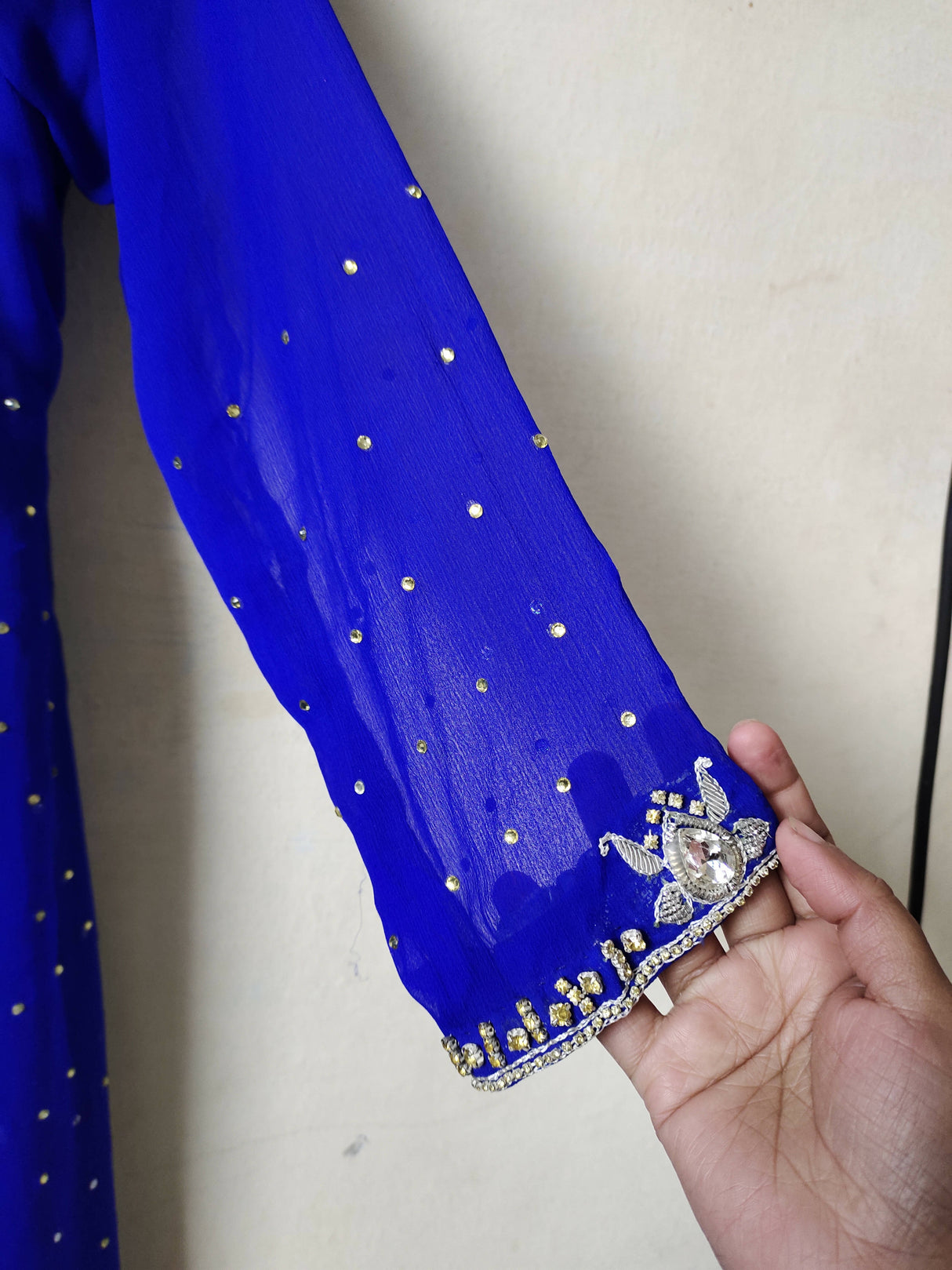 Blue 3 PC Suit | Women Locally Made Formals | Small | Worn Once