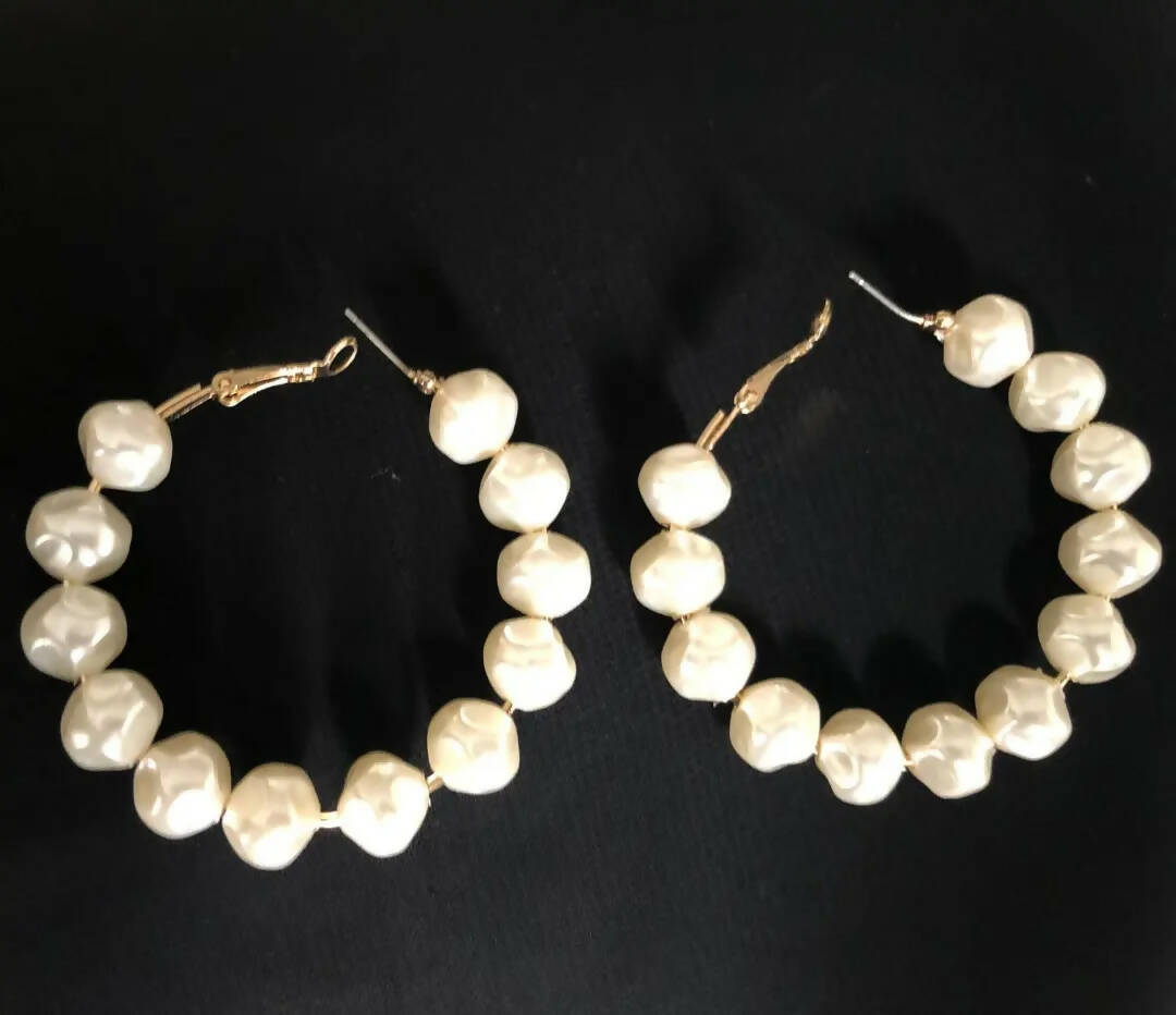 SHEIN | White Pearl Earrings | Women Jewelry | New