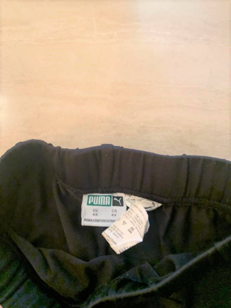 پوما | سیاہ ٹائٹس | لڑکیوں کی ٹائٹس | سائز 6 | پریلوڈ