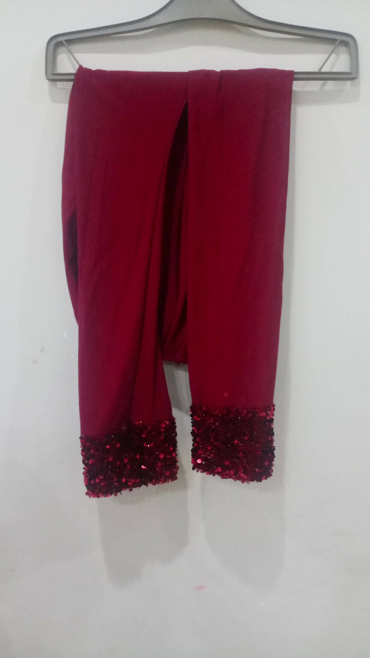 Red Long Frock 3 Pc (Size: L ) | Women Frocks & Maxis | New