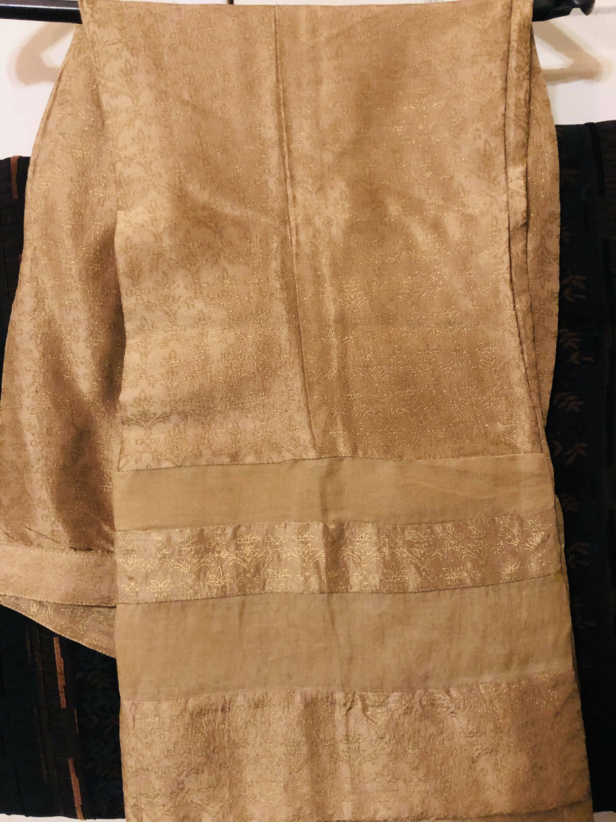 Chinyere | Beige Gown | Women Branded Formals| Medium | Brand New