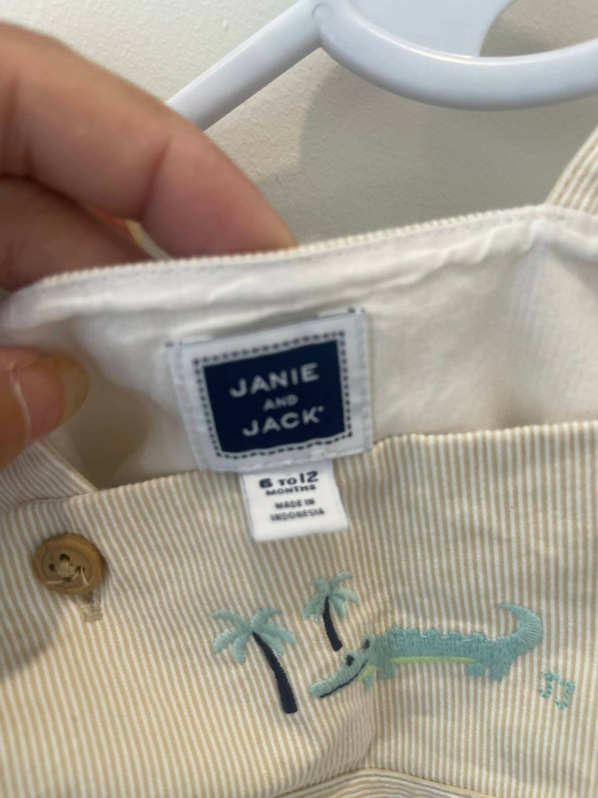 Janie & Jack | Yellow Overall Outfits | Baby Outfit Sets | Size:6-12 months | Preloved