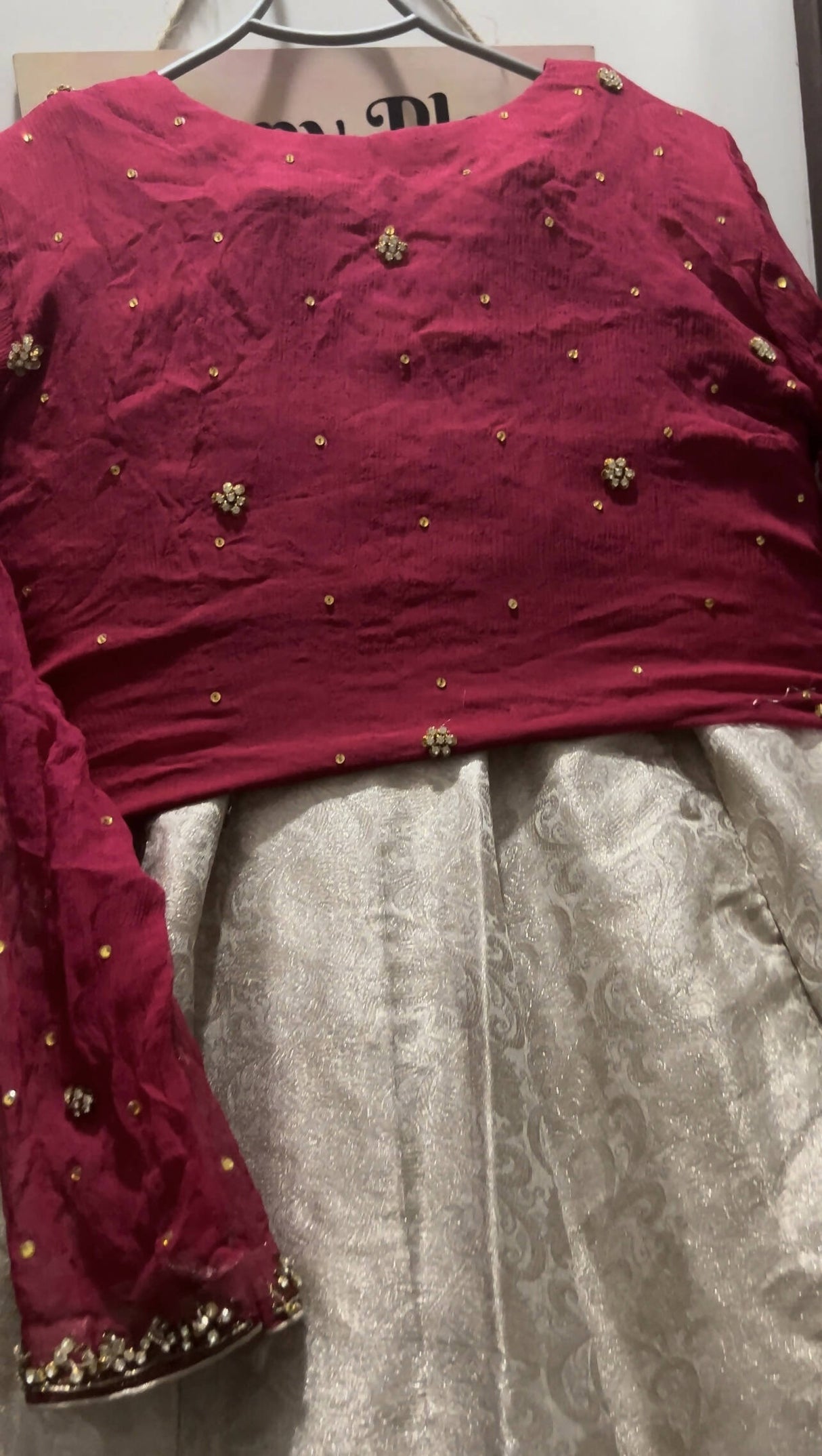 2 Piece Fancy Lehnga choli | Women Locally Made Formals | Medium | New