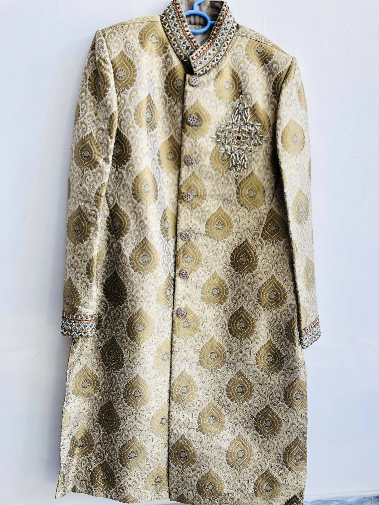 Formal Sherwani | Men Shalwar Kameez | Fancy Sherwani | Large | Worn Once