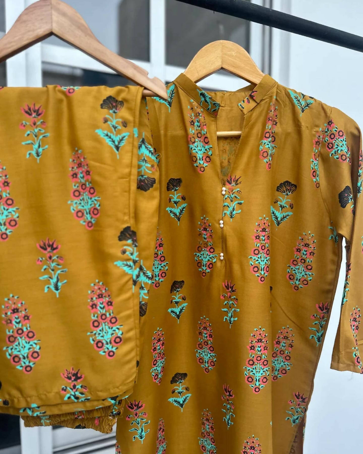 Blue 2 pc Stitched suit | Women Locally Made Kurta | All Sizes | Brand New