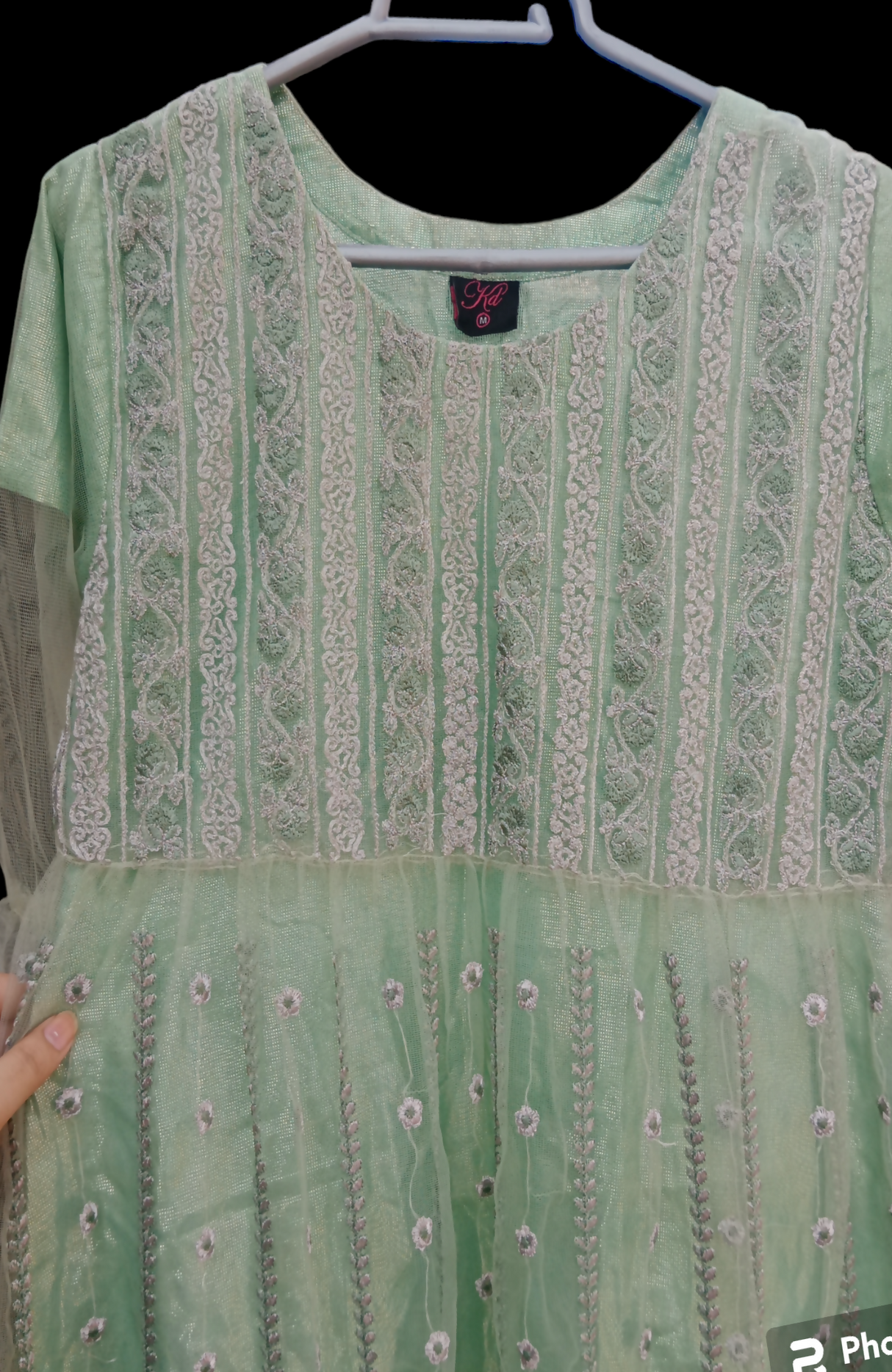 Embroidered Frocks | Women Frocks & Maxis | Medium | Worn Once