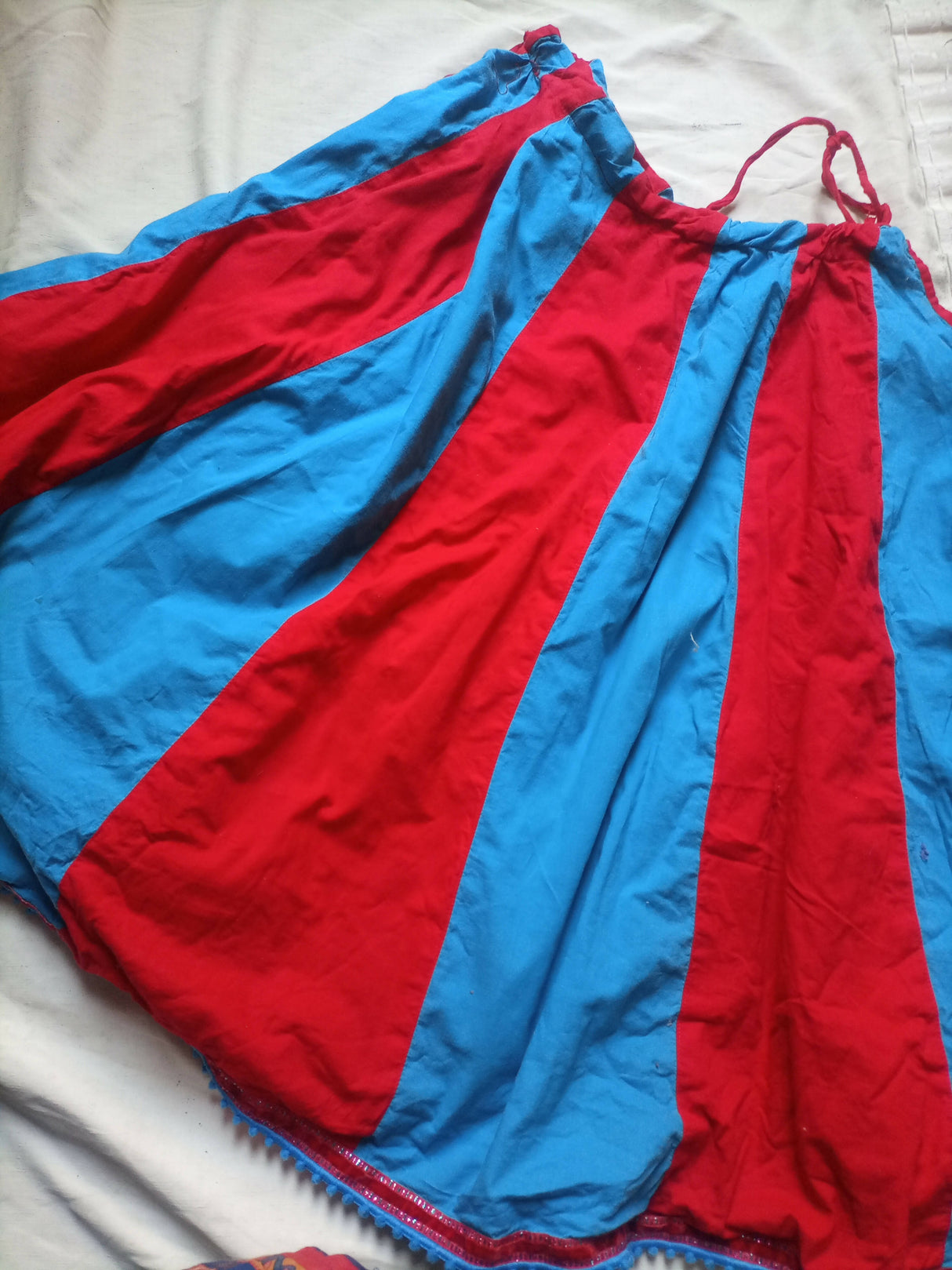 Blue & red Frok | Girls Skirts & Dresses | 6 to 8 years | Preloved