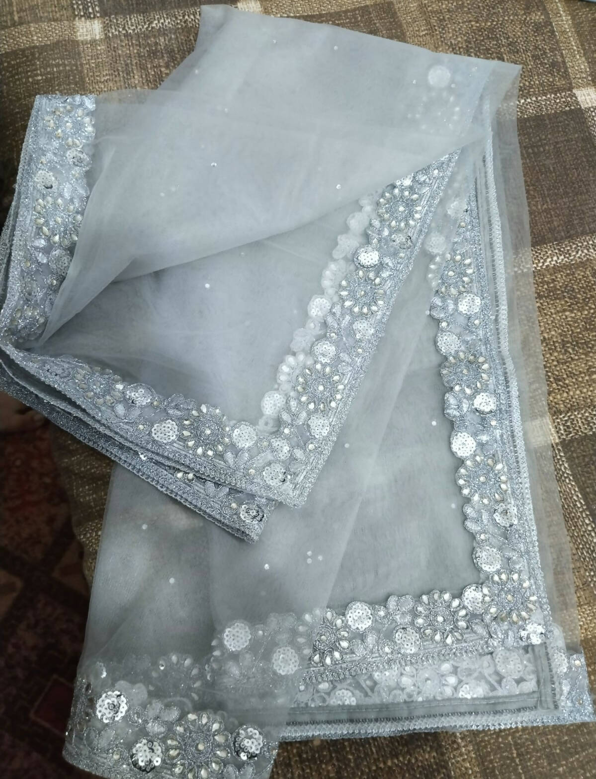 Silver Grey Maxi | Women Frocks & Maxis | Large | New