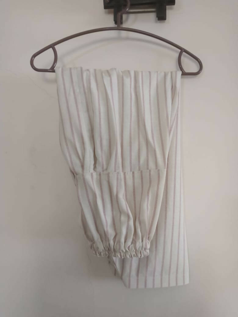 2 PC Striped Matching Kurta | Women Locally Made Kurta | Small | New