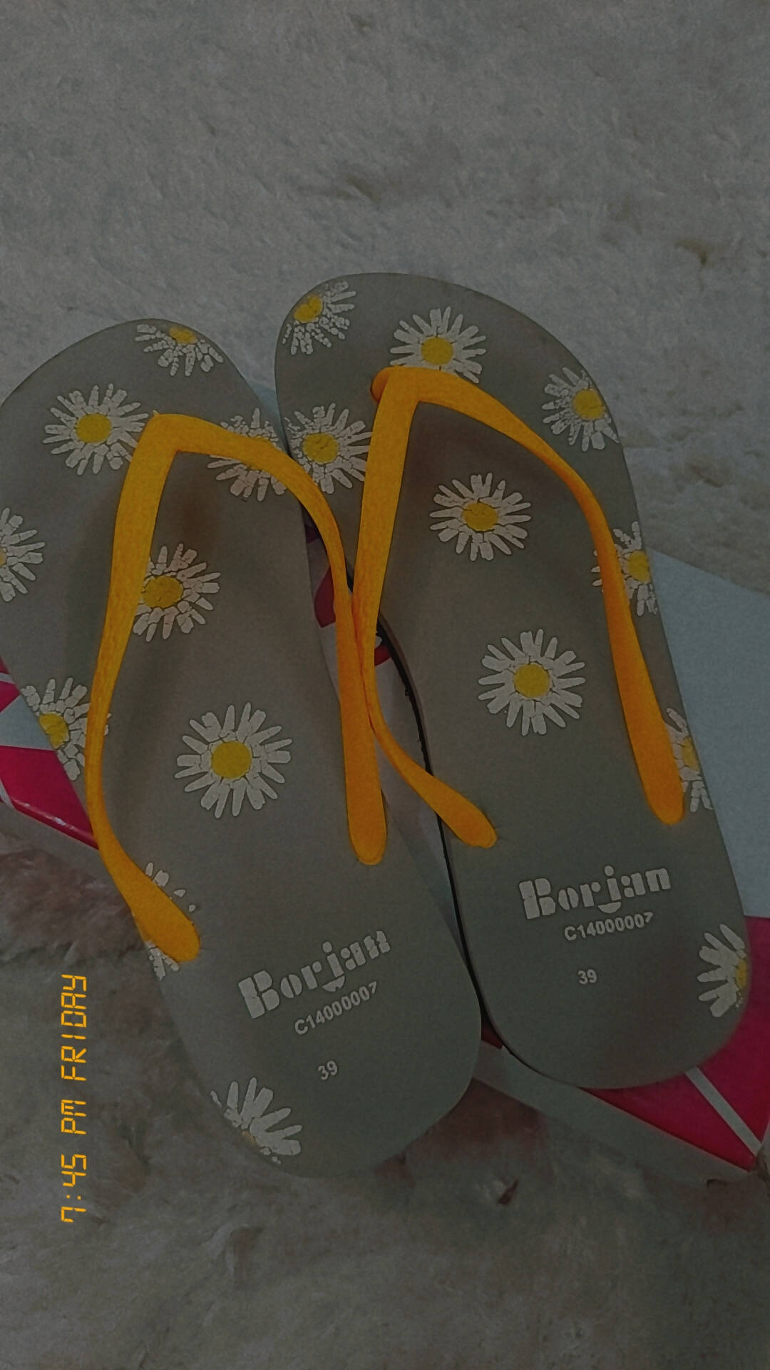 Borjan | Flat Slippers | Women Shoes | Size 39 | Worn Once