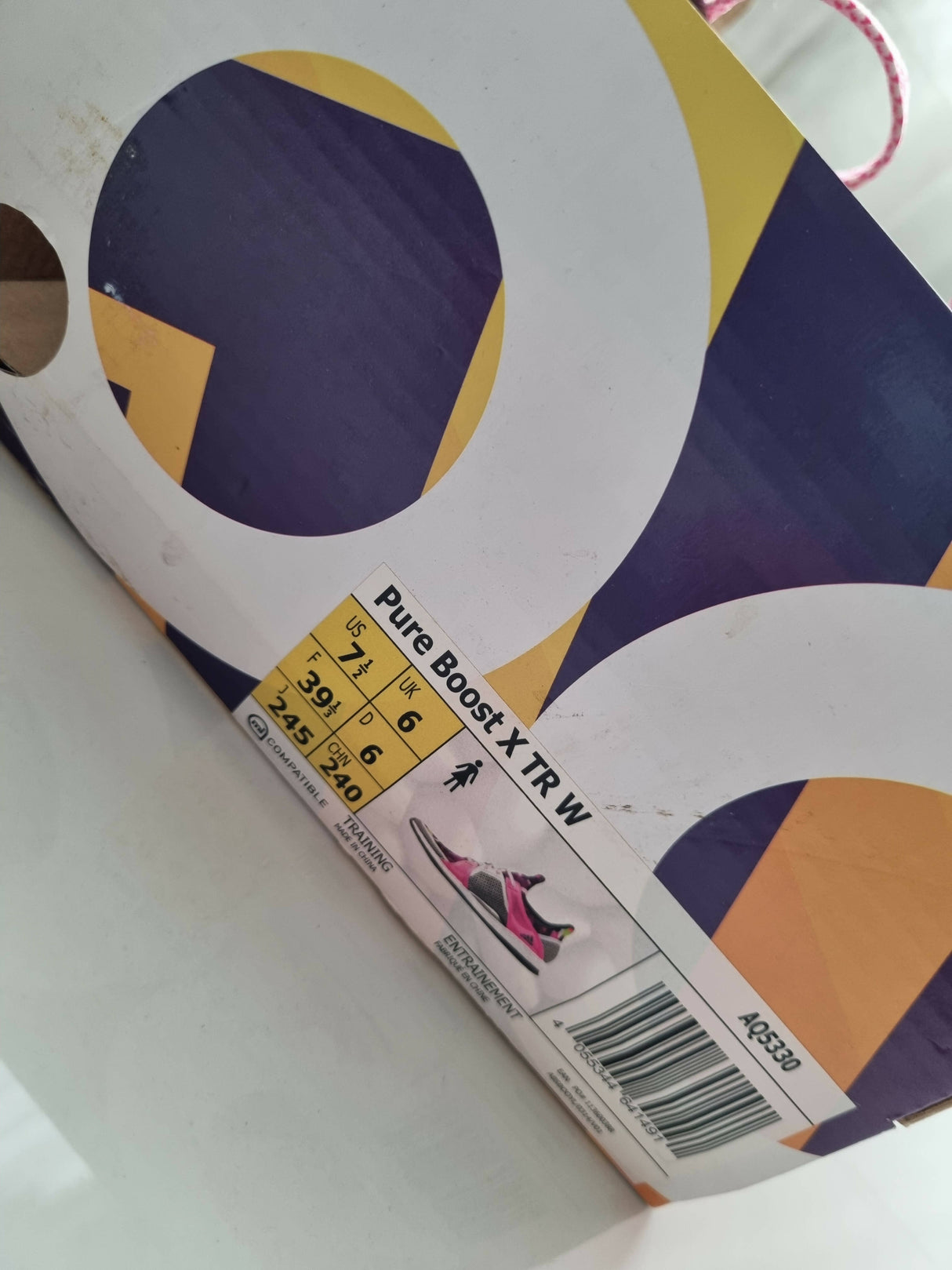 ایڈیڈاس | خالص فروغ خواتین کے جوتے | سائز 7.5| بالکل نیا