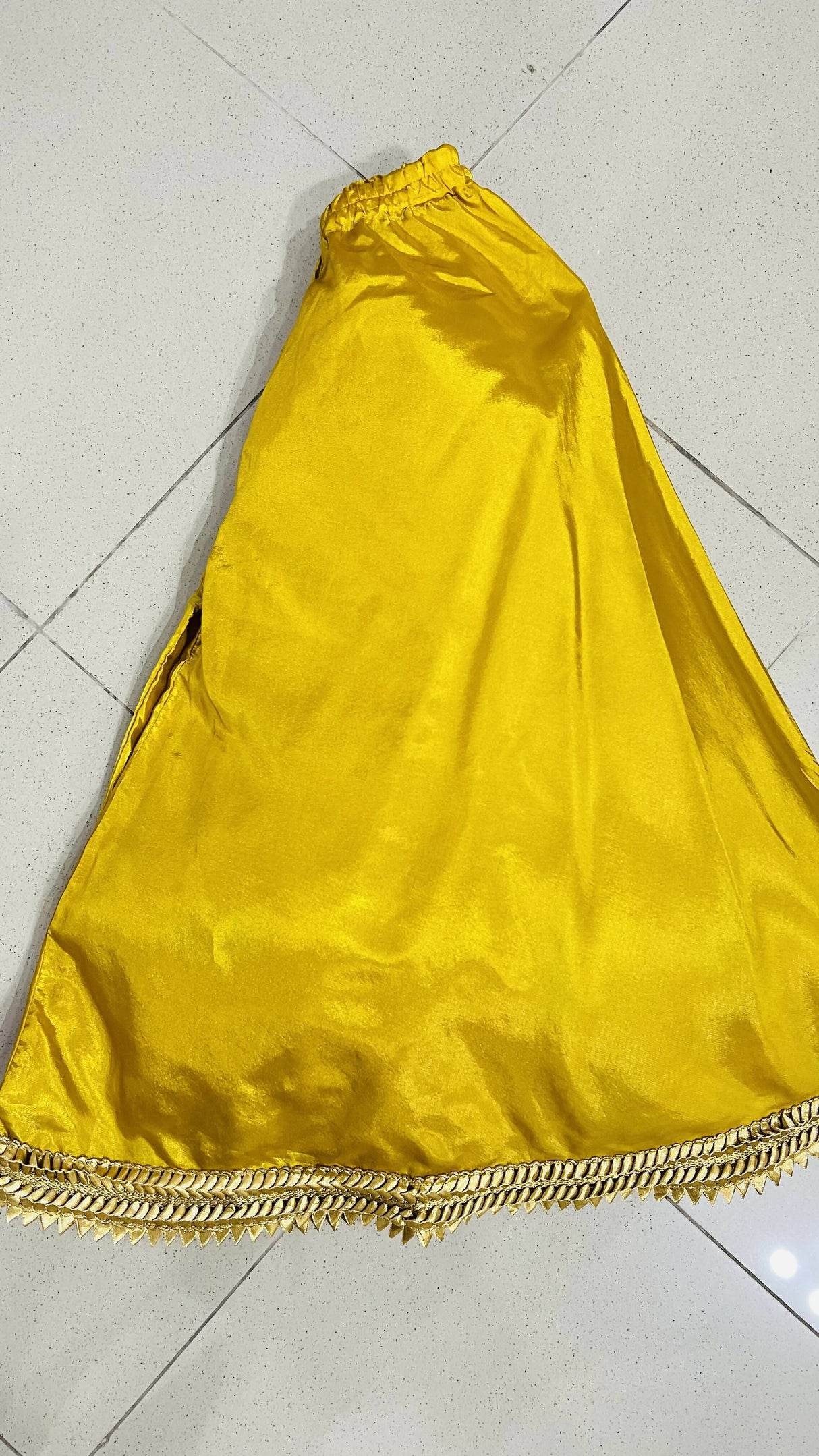 Yellow Gharara | Kids | Girls Shalwar Kameez | 3 Yrs & 5 Yrs | Worn Once