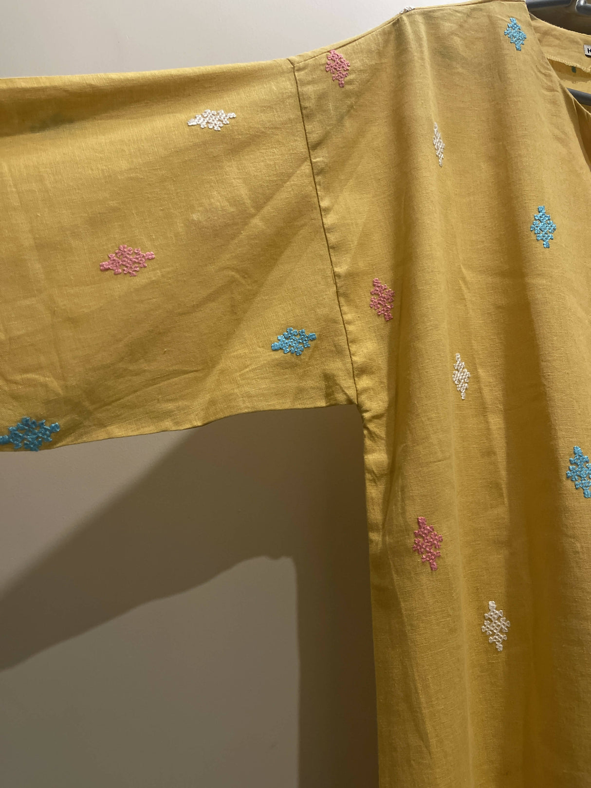 Khaadi | 2 PC Yellow Co-ord | Women Branded Kurta | Medium | New