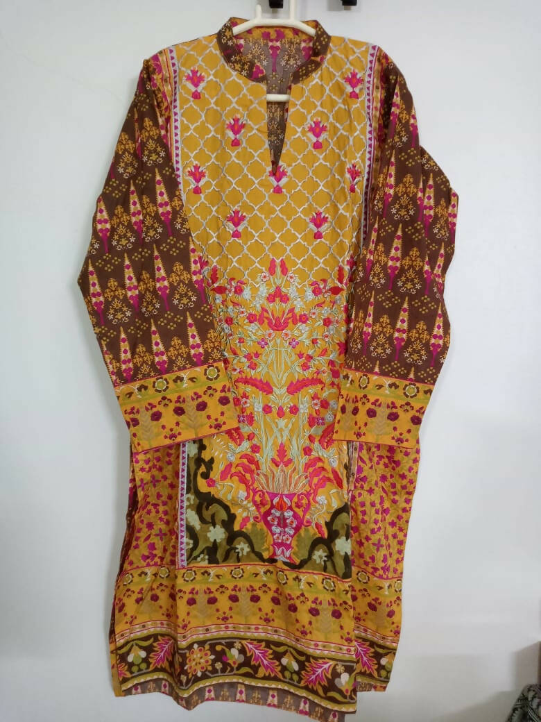 Khaadi | Printed Kurta | Women Branded Kurta | XLarge | Preloved