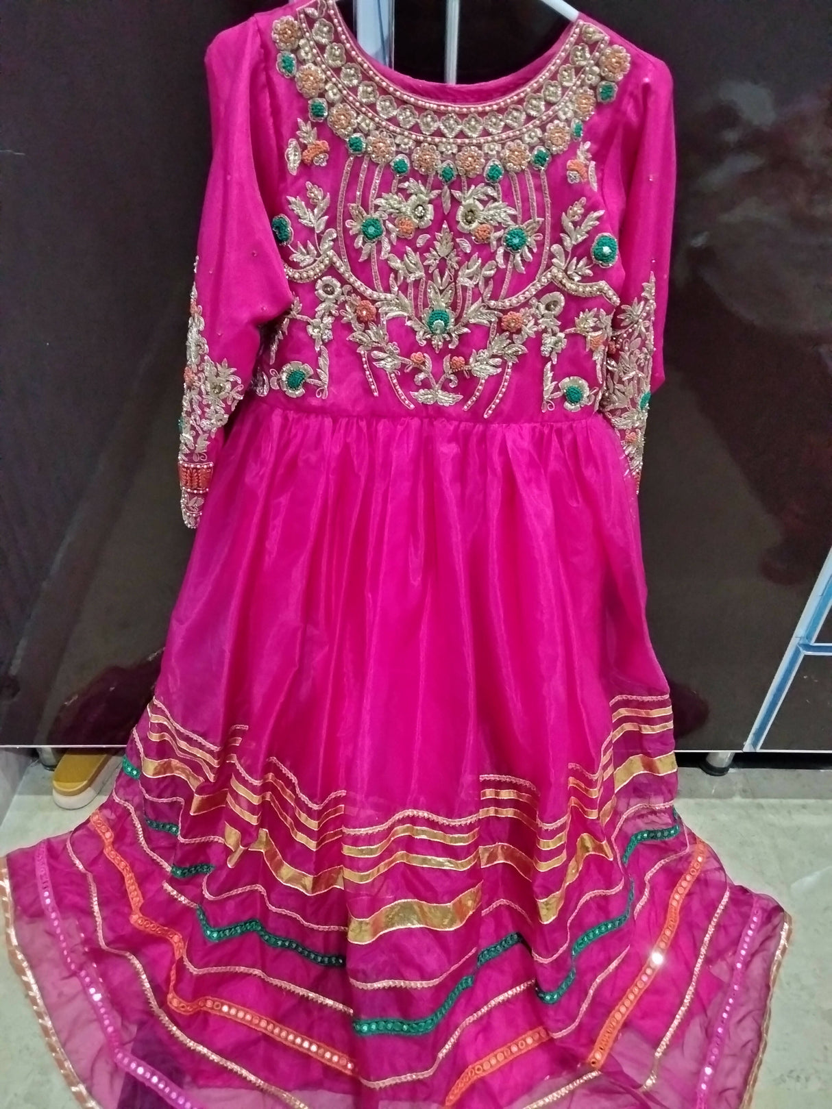 Pink Frock | Women Frocks & Maxis | Small | Worn Once