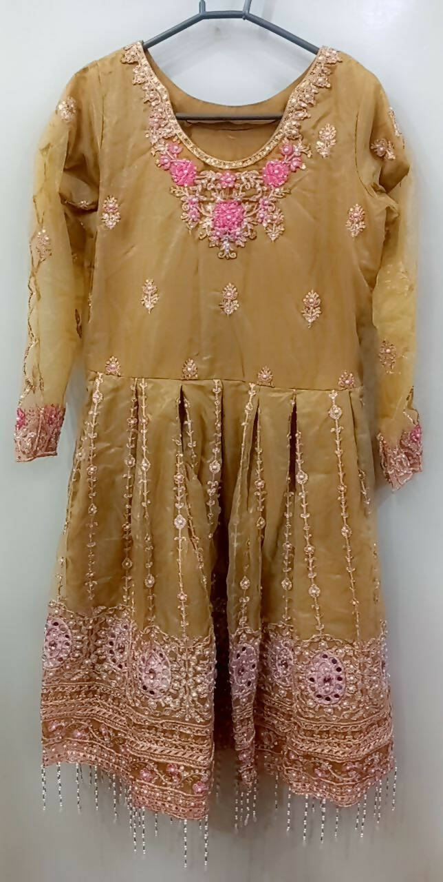 Mustard 3Pcs | Women Locally Made Formals | Medium | Worn Once