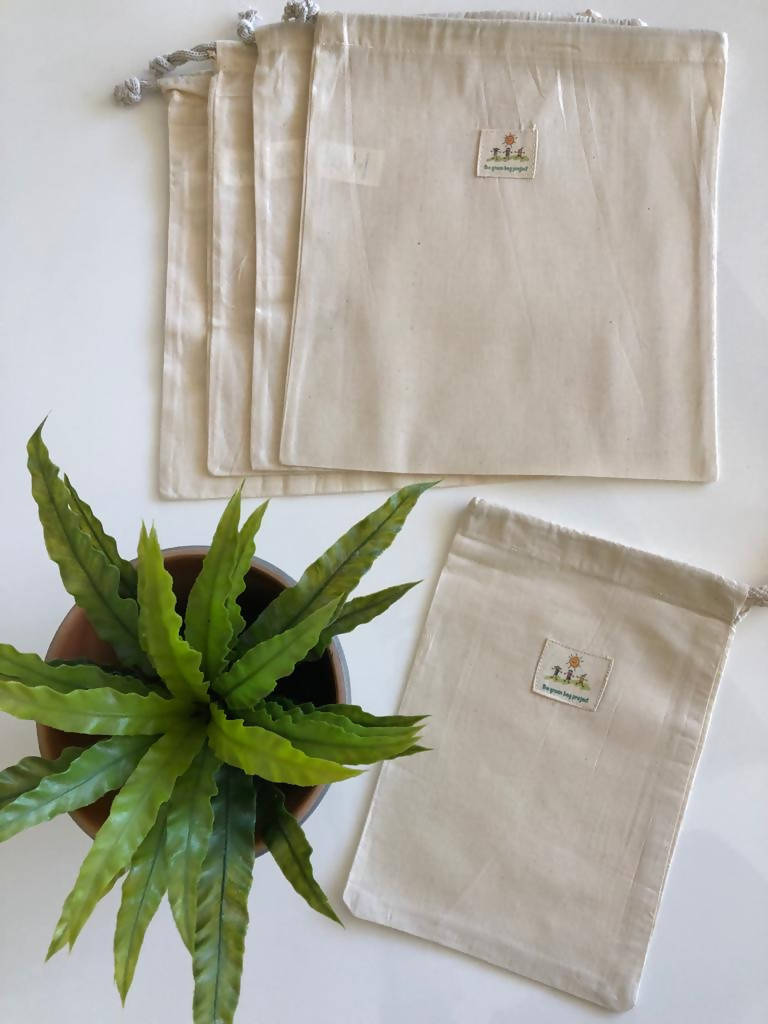 Green Bag Project |Multipurpose Bags| Set Of 4|For Your Home | Kitchen | Brand New With Tags