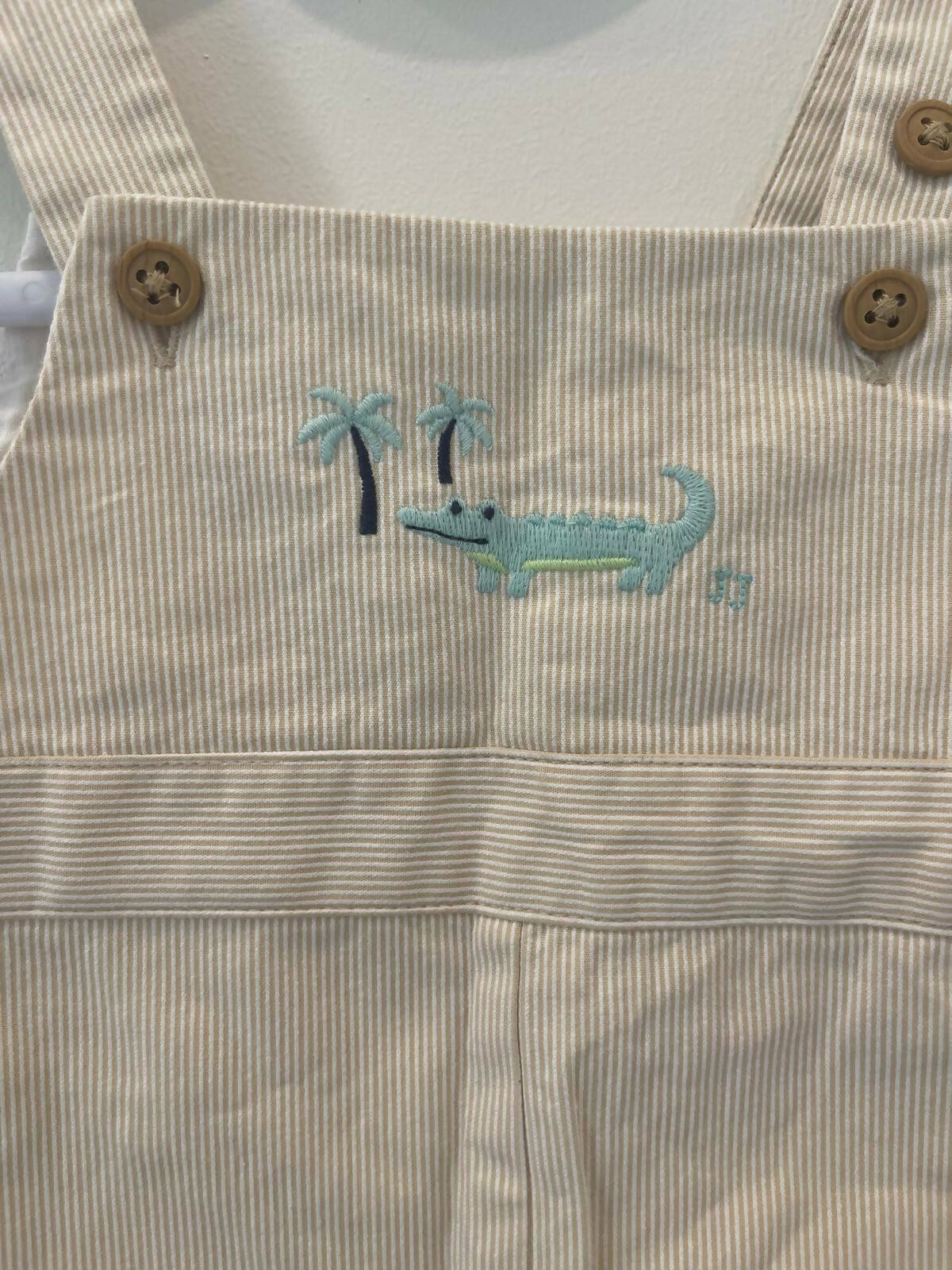 Janie & Jack | Yellow Overall Outfits | Baby Outfit Sets | Size:6-12 months | Preloved